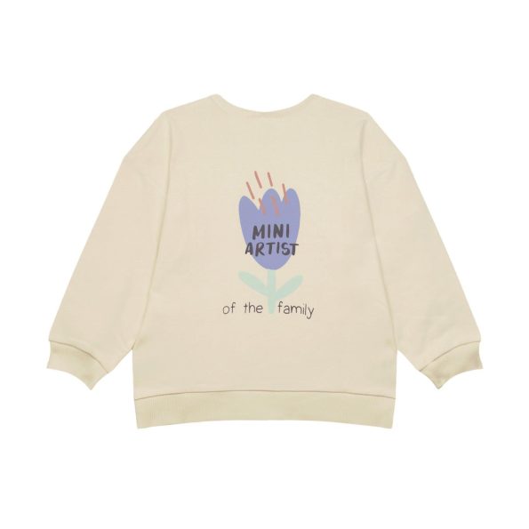 Mini Artist Sweatshirt Tracksuit Set
