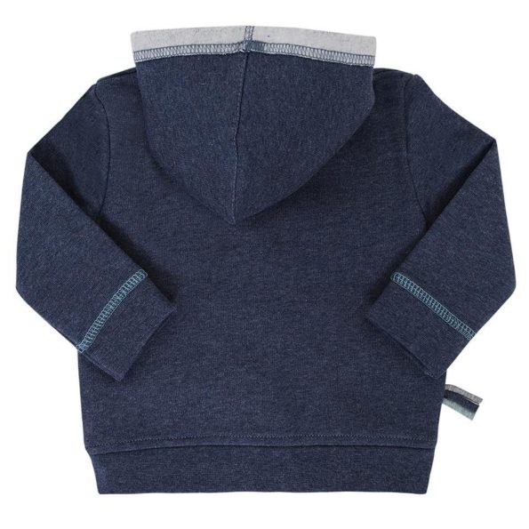 OrganicEra Organic Hooded Jacket, INDIGO