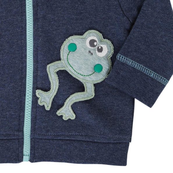 OrganicEra Organic Hooded Jacket, INDIGO